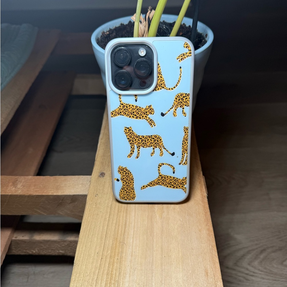 Leopard Print iPhone 15 Pro Max Case